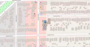 Campus map for Professional Culinary Academy