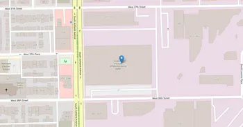Campus map for Aviation Institute of Maintenance, Chicago