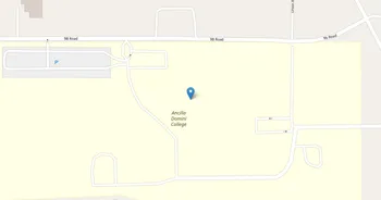 Campus map for Marian University, Ancilla