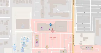 Campus map for UEI College, Tacoma