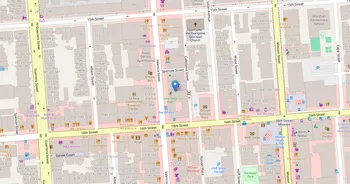 Campus map for San Francisco School of Massage & Bodywork
