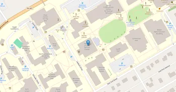 Campus map for Commonwealth University of Pennsylvania