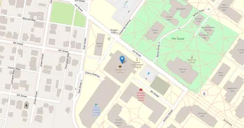 Campus map for Pennsylvania Western University