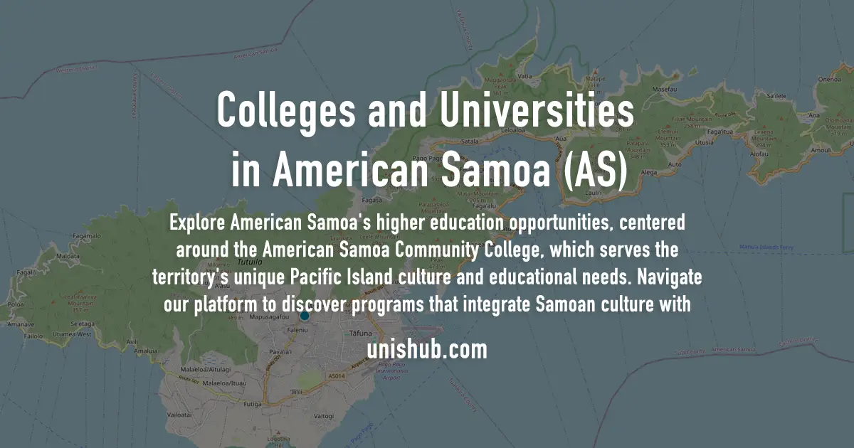 Map of American Samoa