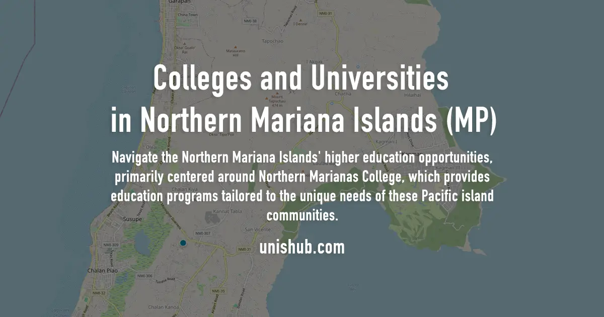 Map of Northern Mariana Islands