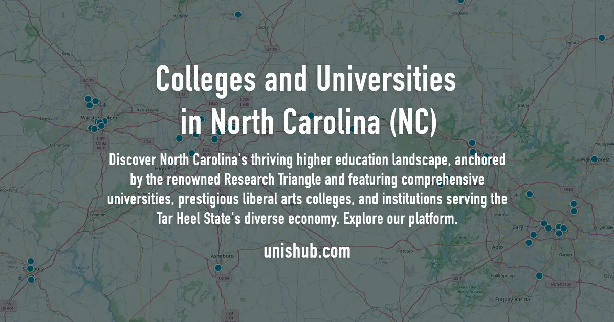 Map of North Carolina