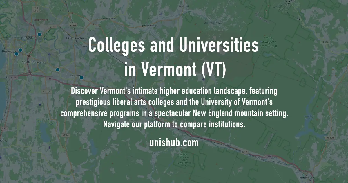 Map of Vermont